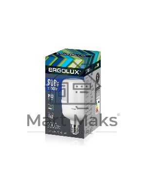 Лампа светодиодная ERGOLUX (14332) LED-HW-90W-E40-6K серия PRO