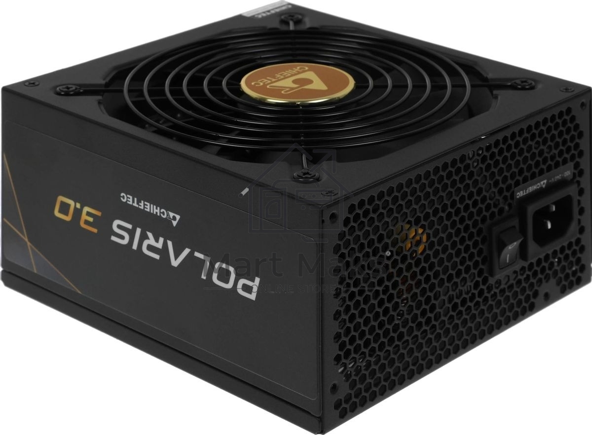 Блок питания Chieftec Polaris 3.0 PPS-850FC-A3, 850Вт, 80 PLUS Gold, 140мм, модульный, черный