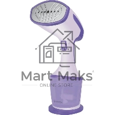 Отпариватель Vitek VT-2660 белый/фиолетовый, 1600 Вт, 30 г/мин, 250 мл