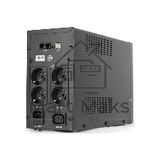 Источник бесперебойного питания Crown CMU-SP1500EURO USB/1500 ВА/900 Вт/1 х IEC 320 C13 (компьютерная), 4 х CEE 7 (евророзетка)