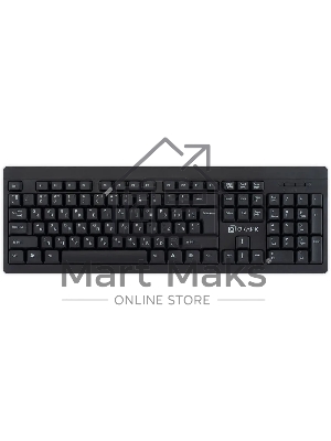 Клавиатура проводная Oklick 95KW черный USB (1788287)