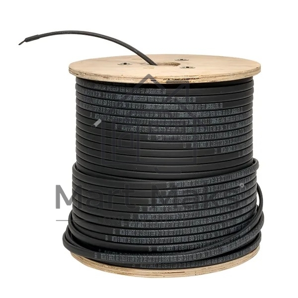 Кабель нагревательный саморегулирующийся DSE-17P (17 Вт/м) 200 м, полиолефин EKF PROxima