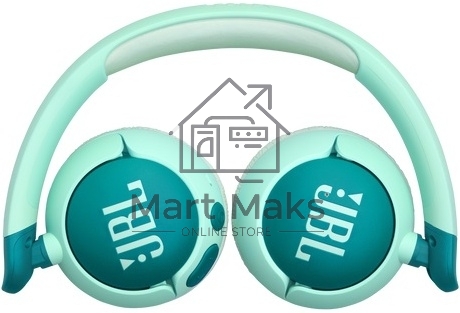 Наушники беспроводные детские JBL JR320BT зеленый