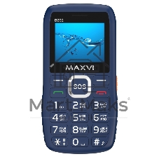 Мобильный телефон Maxvi B202 синий