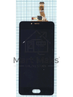 Дисплей для Meizu M5с, черный