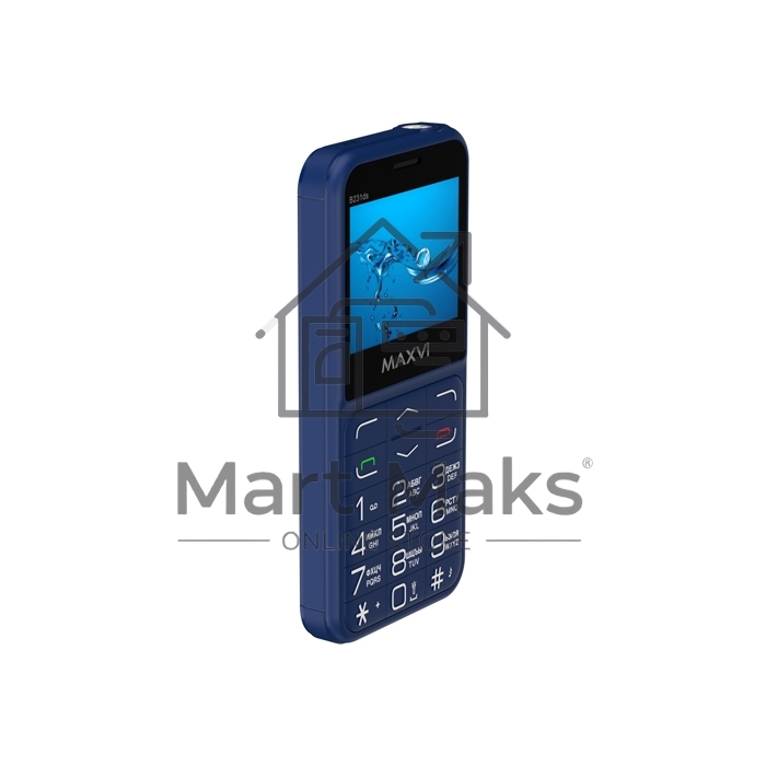 Мобильный телефон Maxvi B231ds синий