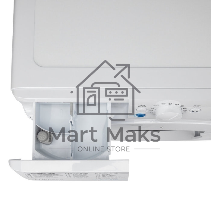 Стиральная машина Indesit BWSA 6109 WWV RU белый, загрузка фронтальная 6 кг, 1000 об/мин, класс: A