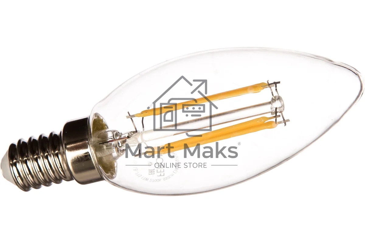 Лампа светодиодная Feron LB-713 (38006) 11 вт Е14 теплый свеча FILAMENT