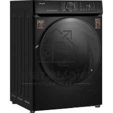Стиральная машина Weissgauff WM 59411 Direct Drive Inverter Steam Matt Black черная, загрузка фронтальная 11кг, 1400 об/мин., класс: A+++