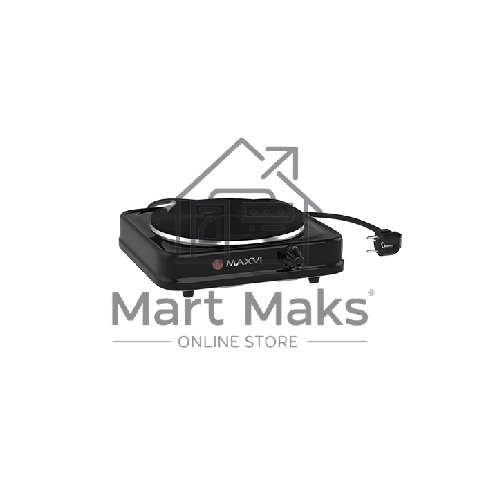 Плита настольная Maxvi HE111 черный