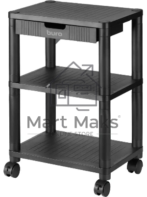 Подставка для оргтехники Buro BU-PS120 черный