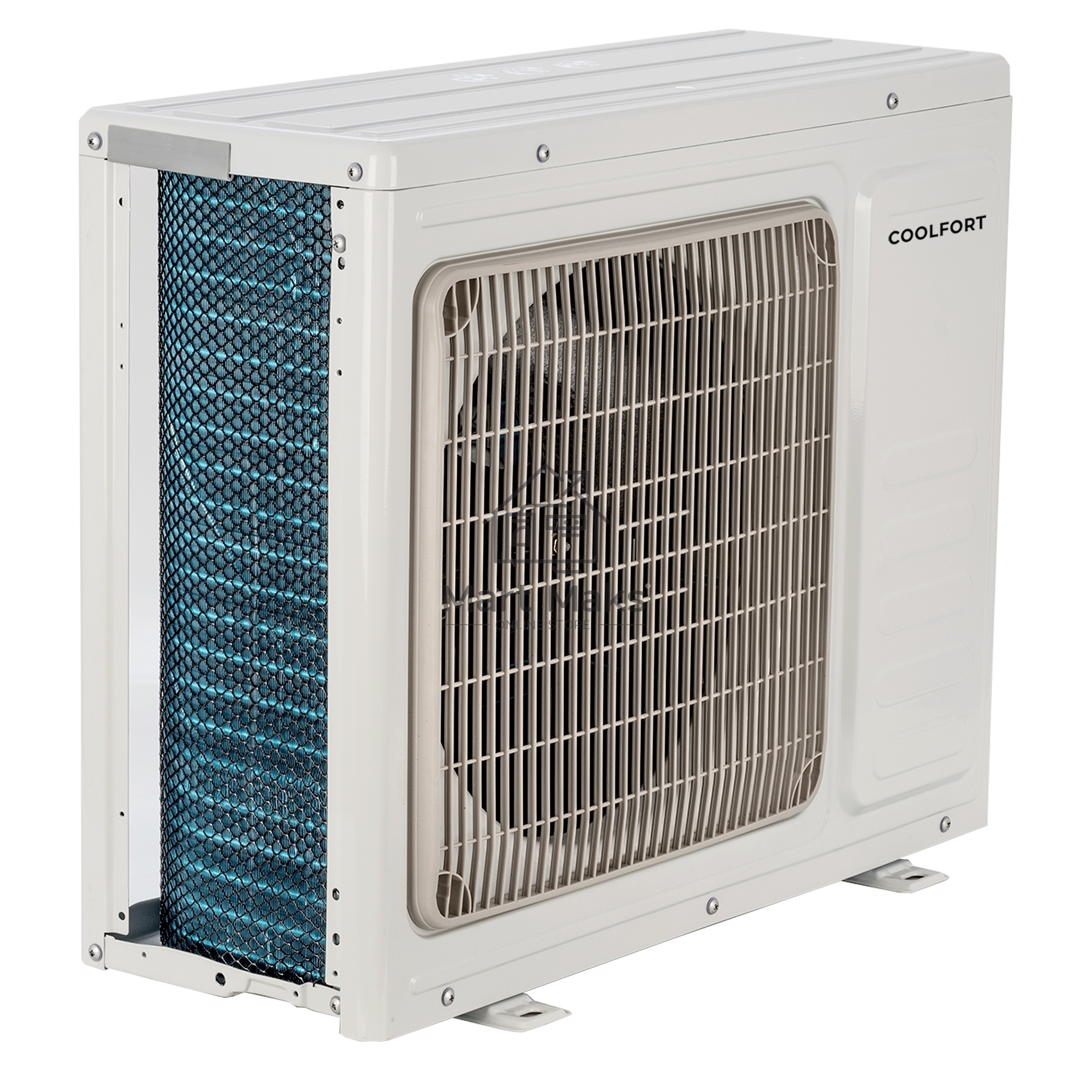 Кондиционер сплит-система Coolfort CF-4002 12000 BTU, 25 м², 39 дБ, охлаждение, обогрев, осушение, белый