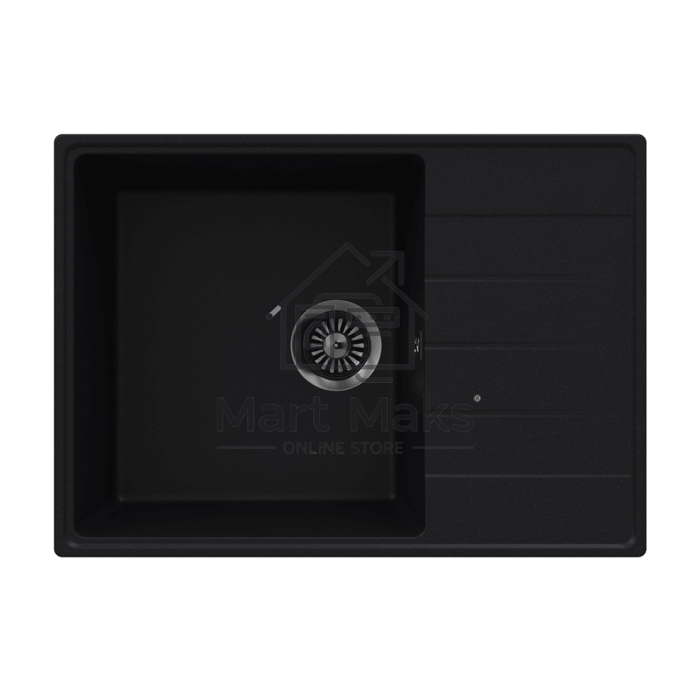 Кухонная мойка Maunfeld Lacrima 700 MFQS-700B черный