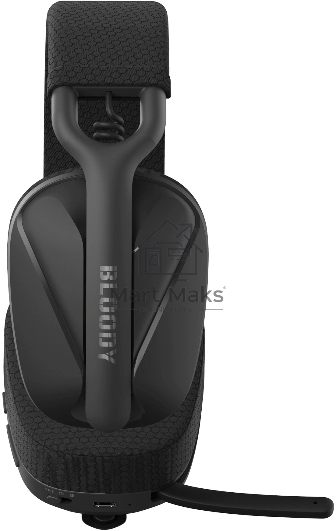 Наушники с микрофоном A4Tech Bloody GR280 Sports черный мониторные оголовье