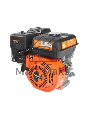 Двигатель PATRIOT P175FB7.8лс 220см3 3600об/мин бак3.6л хвостовик19.05мм шпонка 15кг