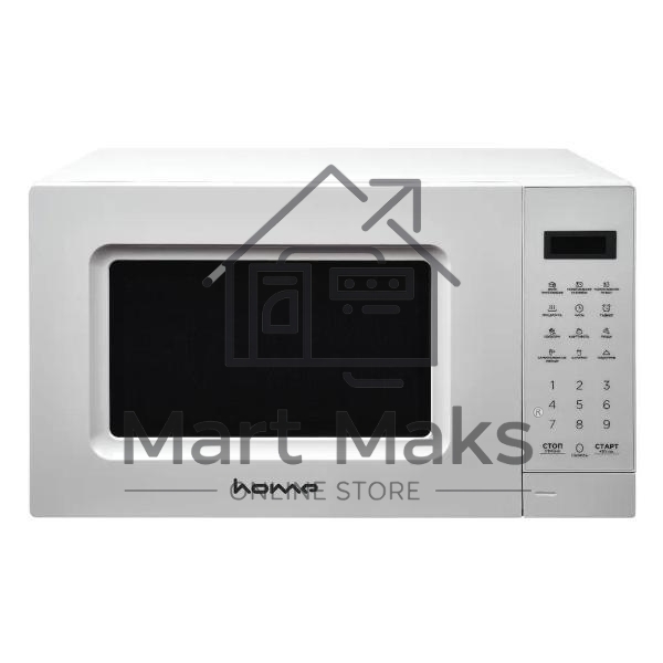 Микроволновая печь Home HDM207BW белый, 20 л, 700 Вт, переключатели — сенсор