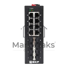 Коммутатор EKF TSX-U-8GX/SFP-8GT, 8×1 Гбит/с + 8×1 Гбит/с SFP, неуправляемый