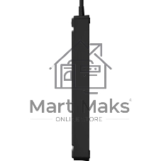 Сетевой фильтр AGNI TP-FS5E-5m-black 5 розеток, 16А, 4000Вт, 220-250В, 5 м, 3x1,5mm2, черный