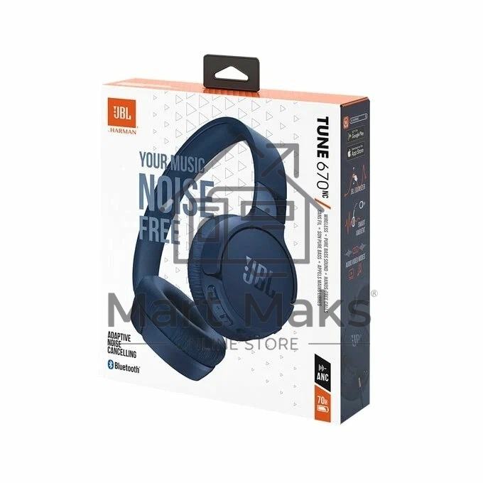 Гарнитура JBL T670NC синий