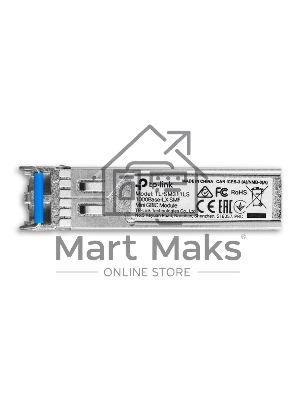Сетевое оборудование TP-Link SMB TL-SM311LS Gigabit SFP module, Single-mode, MiniGb,IC, LC interface, Up to 10km distance