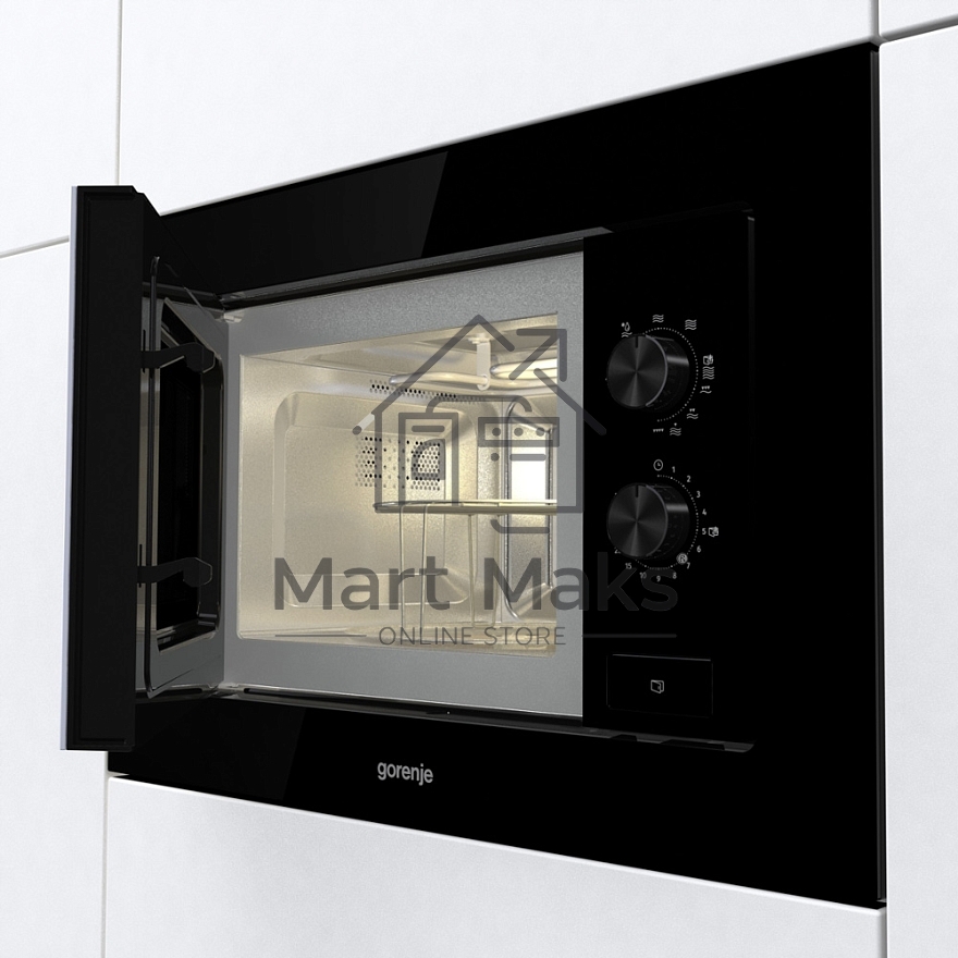 Микроволновая печь Gorenje BM201EG1BG 20л. 800Вт черный (встраиваемая)