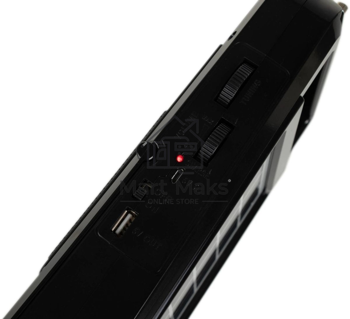 Радиоприемник портативный Сигнал Vikend Traveler черный USB SD/MMC
