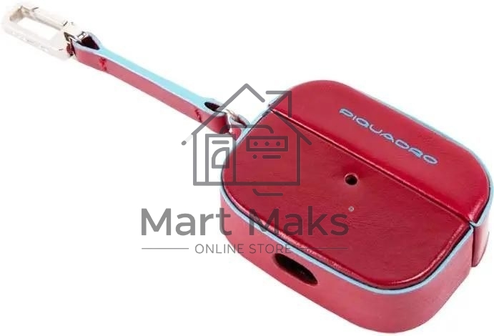 Чехол для наушников Piquadro Blue Square AC5308B2/R красный натур.кожа