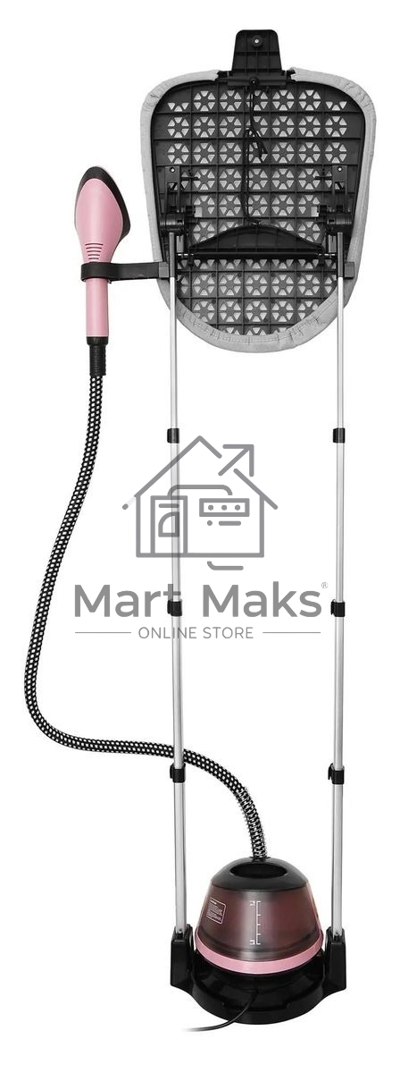 Отпариватель Hyundai H-US02543 розовый/черный, 1800 Вт, 40 г/мин, 1350 мл