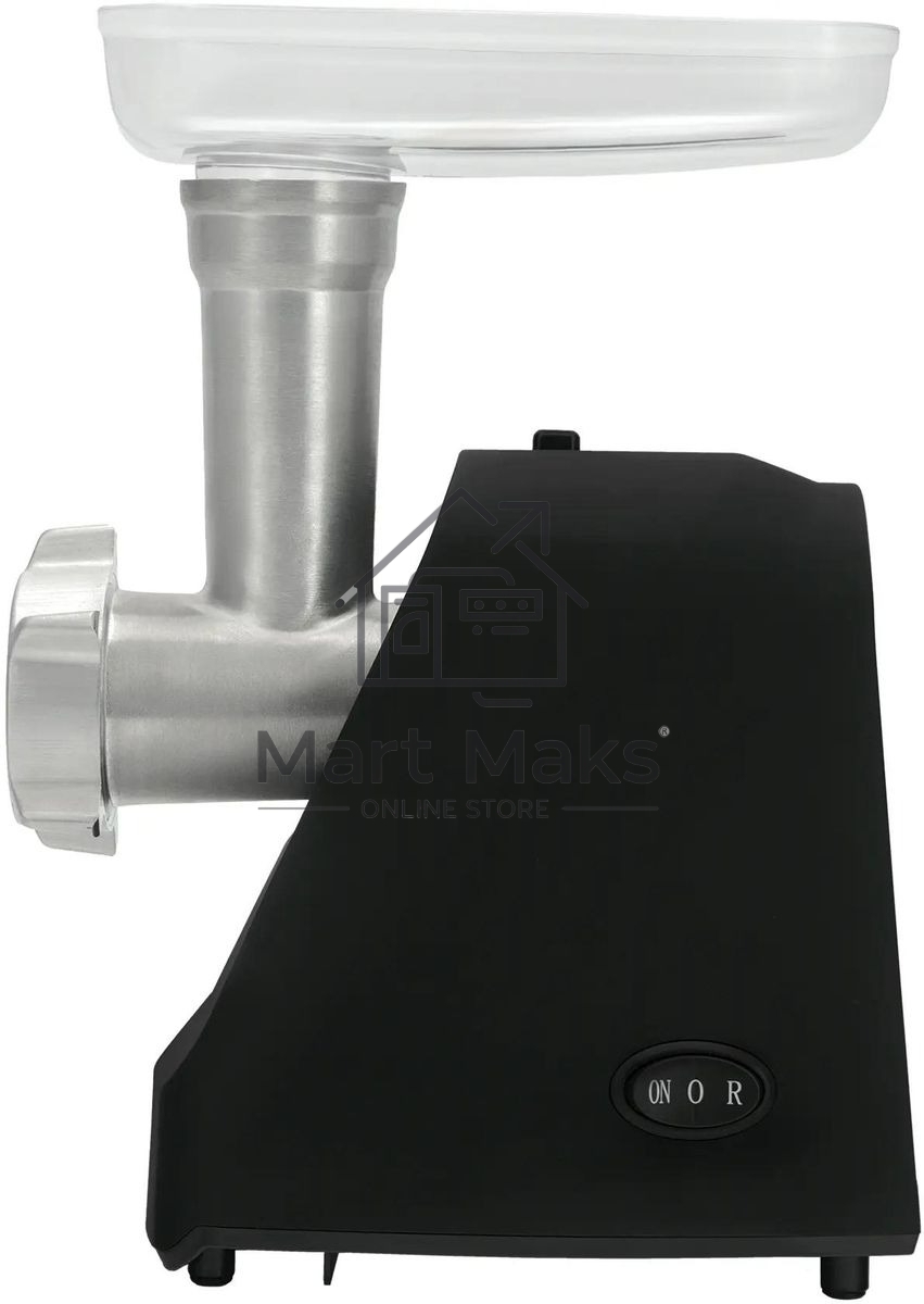 Мясорубка электрическая Polaris PMG 2078 RUS черный, 2000 Вт, 2.5 кг/мин, реверс, защита от перегрузки, насадки - 4