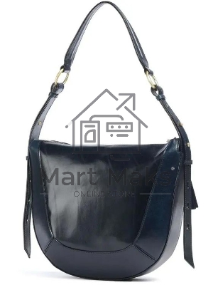 Сумка женская The Bridge Fedora 04320401/YH темно-синяя натур.кожа