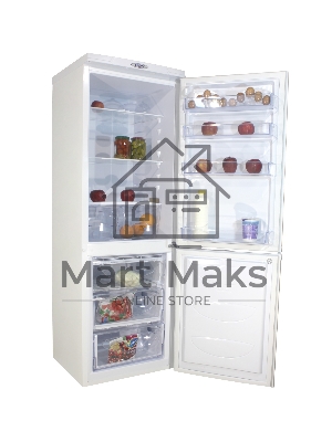 Холодильник DON R-290 B белый двухкамерный 209/101л морозилка снизу