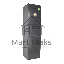 Холодильник DON R-299 G графит зеркальный двухкамерный 259/140л морозилка снизу