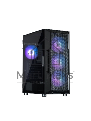 Компьютерный корпус ZALMAN I3 NEO ARGB черный, ATX, черный, FRONT MESH, WINDOW, 2x3.5