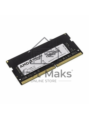 Оперативная память AMD R944G3206S1S-U, DDR4, 4GB (1x4GB), 3200 MHz, CL22, без радиатора, SO-DIMM, OEM