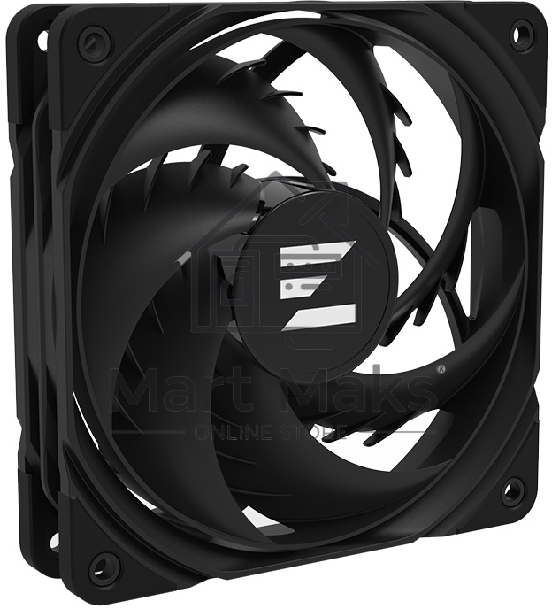 Вентилятор для корпуса Zalman ZM-AF120 черный, 120 мм, 2000 об/мин, 29.7 дБ, 4 pin