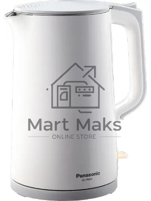 Чайник электрический Panasonic NC-CWK50 1.7л. 1500Вт белый корпус: нерж.сталь/пластик