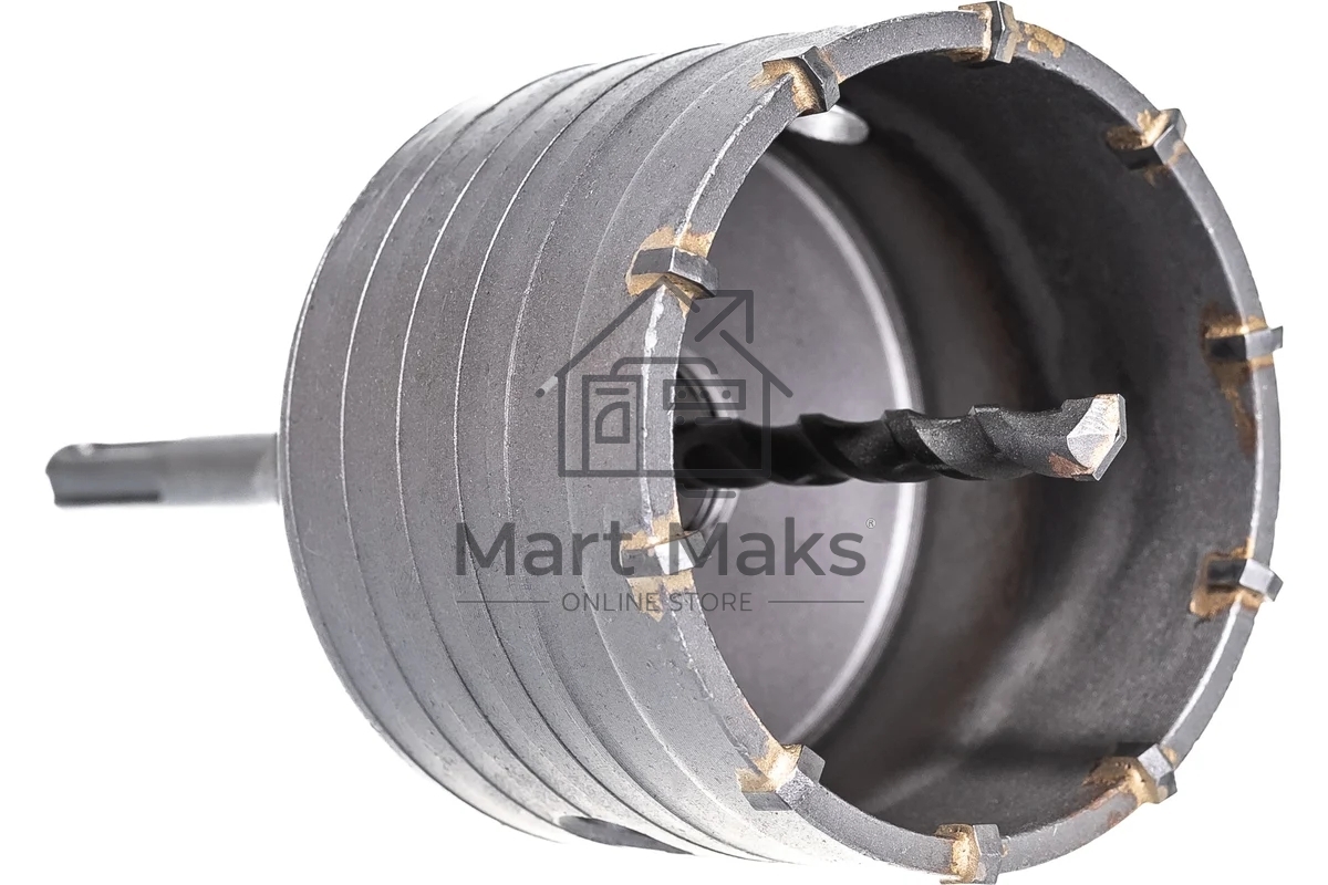Коронка в сборе MATRIX М22x80 мм, SDS PLUS 70331