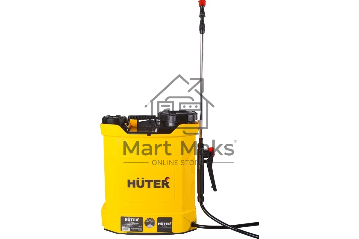 Опрыскиватель Huter SP SP-10AC аккум. ранц. 10л желтый/черный (70/13/52)