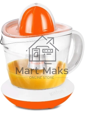 Соковыжималка цитрусовая Kitfort КТ-1148-2 25Вт рез.сок.:700мл. белый/оранжевый