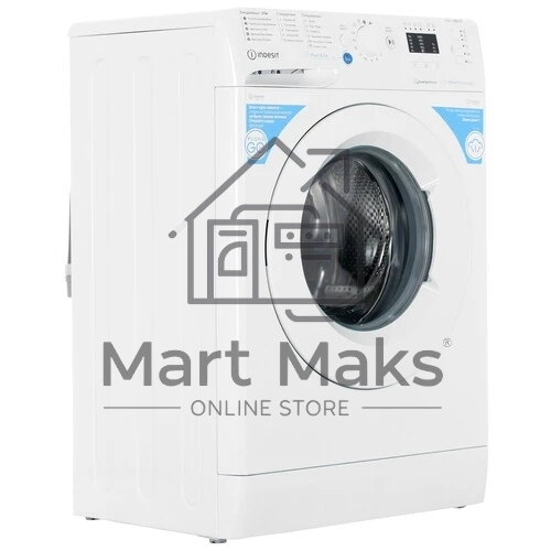 Стиральная машина Indesit BWSA 5109 WWV белый, загрузка фронтальная 5 кг, 1000 об/мин., класс: А