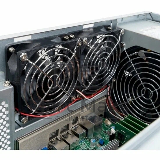 Компьютерный корпус InWin IW-R400-01N /USB3.0*2/Rear fan 8025mm 4200RPM*2/Front fan 8025mm 4200RPM*2/Front door/Air filter for front door