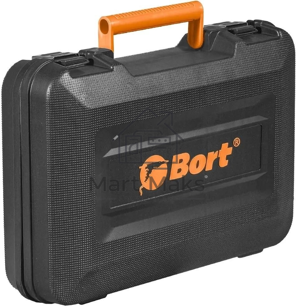 Гайковерт аккумуляторный Bort BSR-21U (2х4АЧ+ЗУ) 93418477  800 Нм, 0-2700 об/мин, акб Li-Ion, аккумуляторная система Makita 18V LXT 18 В, вес 1.4 кг