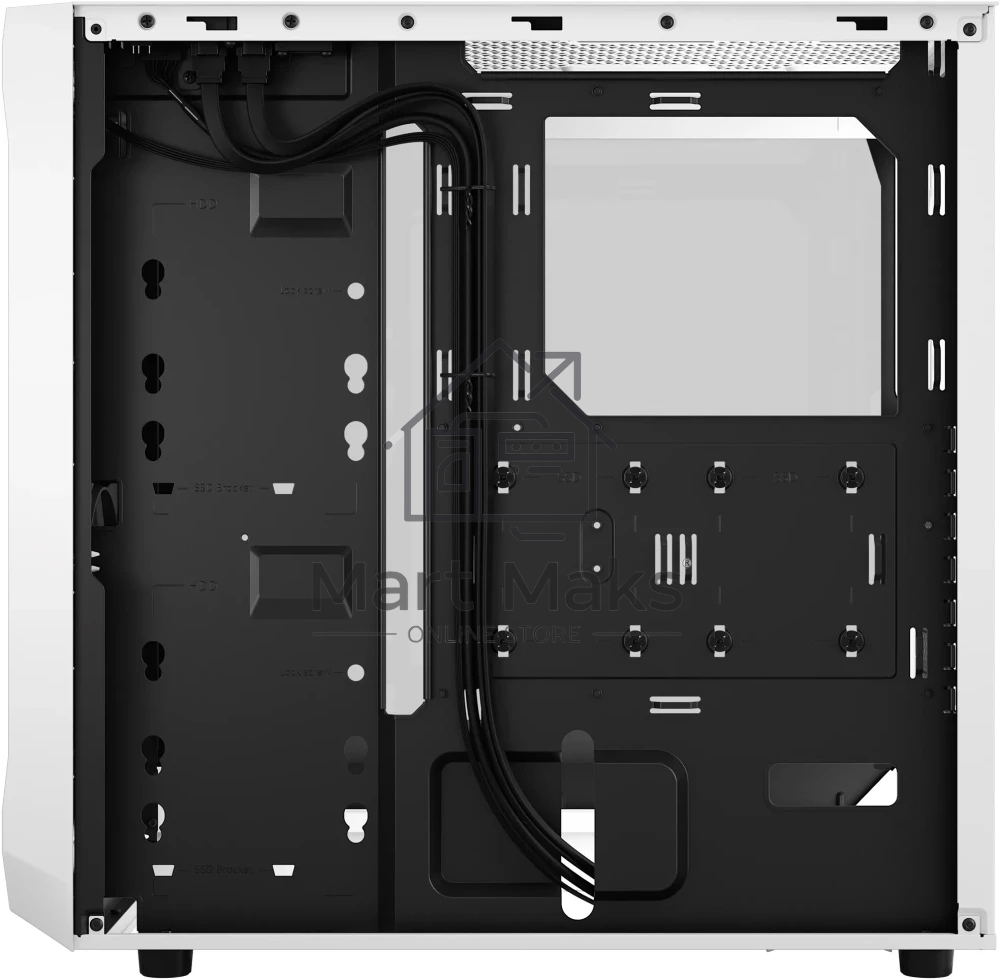 Корпус Fractal Design Focus 2 RGB White TG Clear Tint / FD-C-FOC2A-04