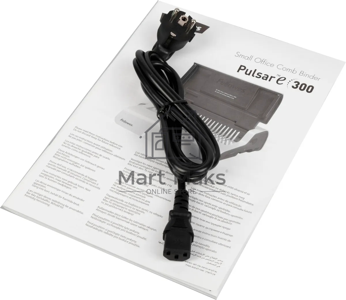 Переплетчик Fellowes Pulsar E (FS-56207) A4/перф.15л.сшив/макс.300л./пластик.пруж. (6-38мм)/электр.