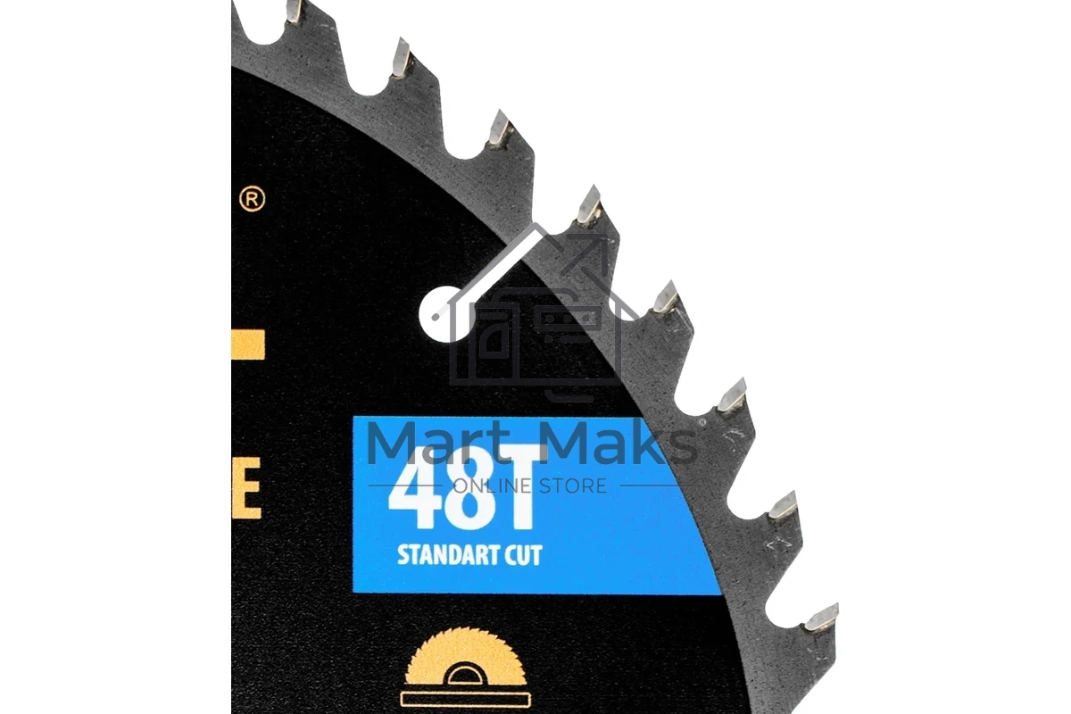 Пильный диск по дереву Denzel ф216 х 20 мм, 48 зубьев 733517