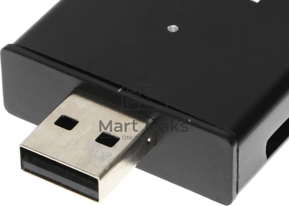 Кард-ридер Buro BU-CR-3103/черный/MMC/MS/MS Duo/MS Micro M2/MS Pro/RS-MMC/SD/SDHC/TF/mini-SD/USB 2.0/пластик