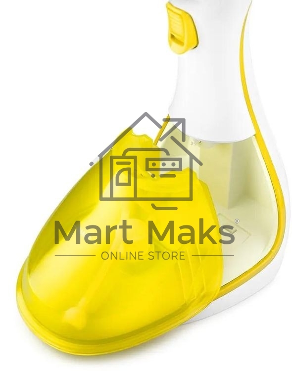 Отпариватель Kitfort КТ-999-4 желтый/белый, 1600 Вт, 20 г/мин, 240 мл