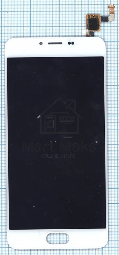Дисплей для Meizu M5с, белый