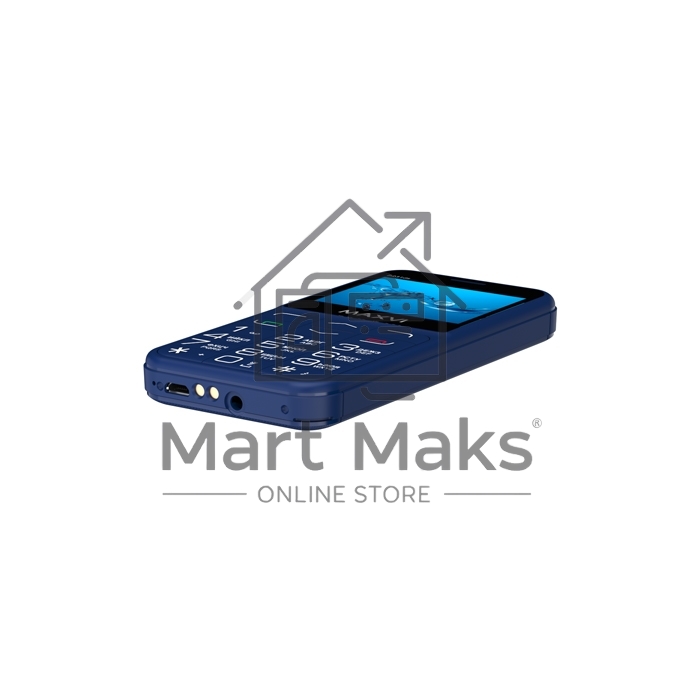Мобильный телефон Maxvi B231ds синий