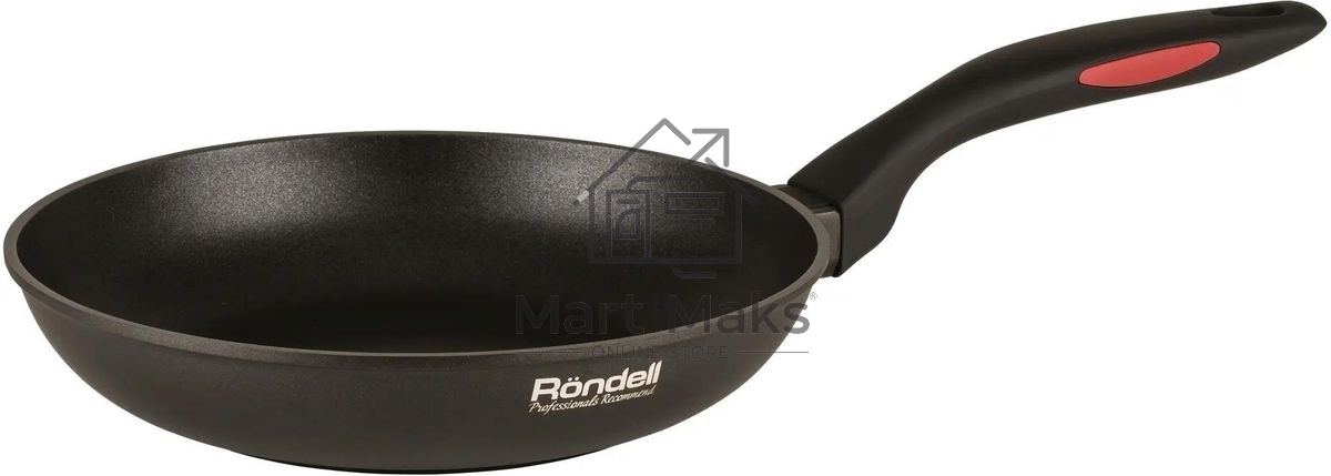 Сковорода Rondell Perfect RDA-1561, 28см, без крышки, черный